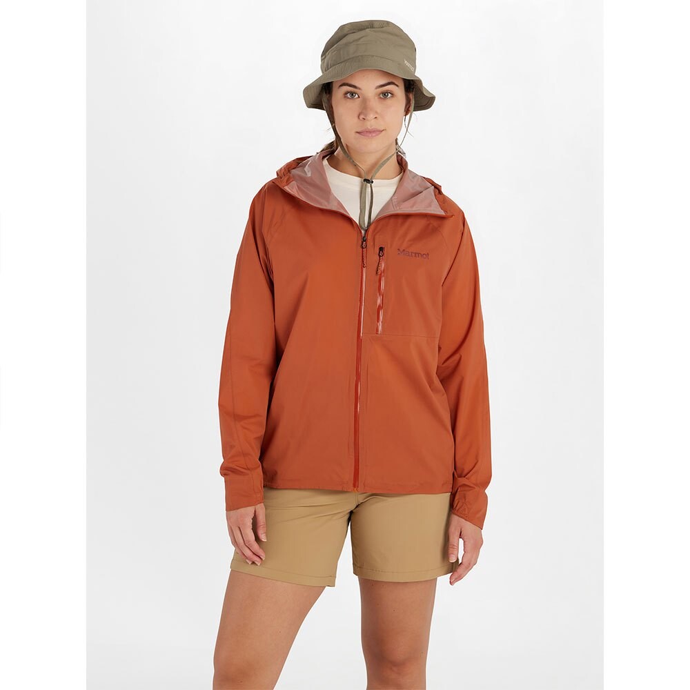 

Куртка Marmot Superalloy Bio Full Zip Rain, оранжевый