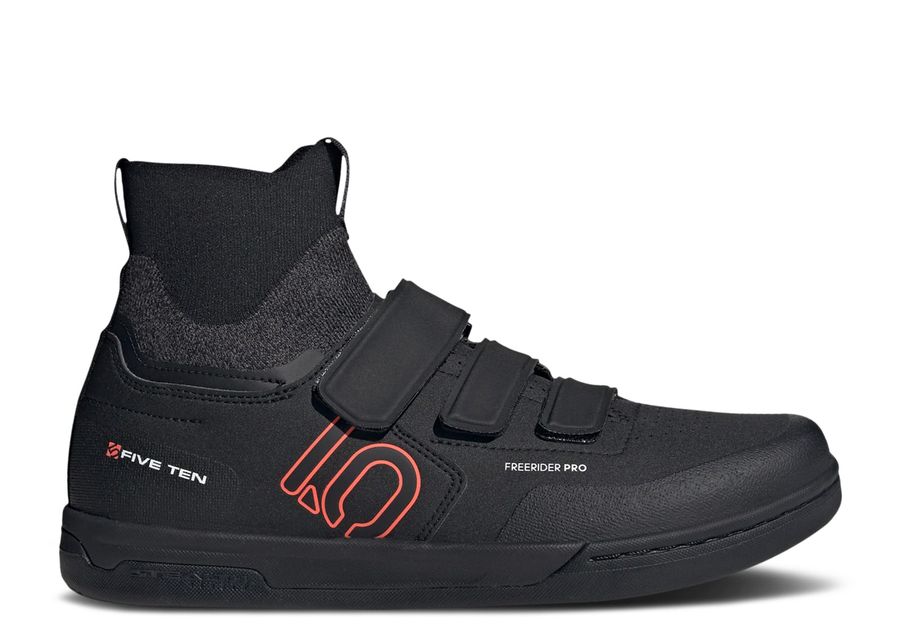 

Кроссовки adidas Five Ten Freerider Pro Mid, цвет Black Solar Red