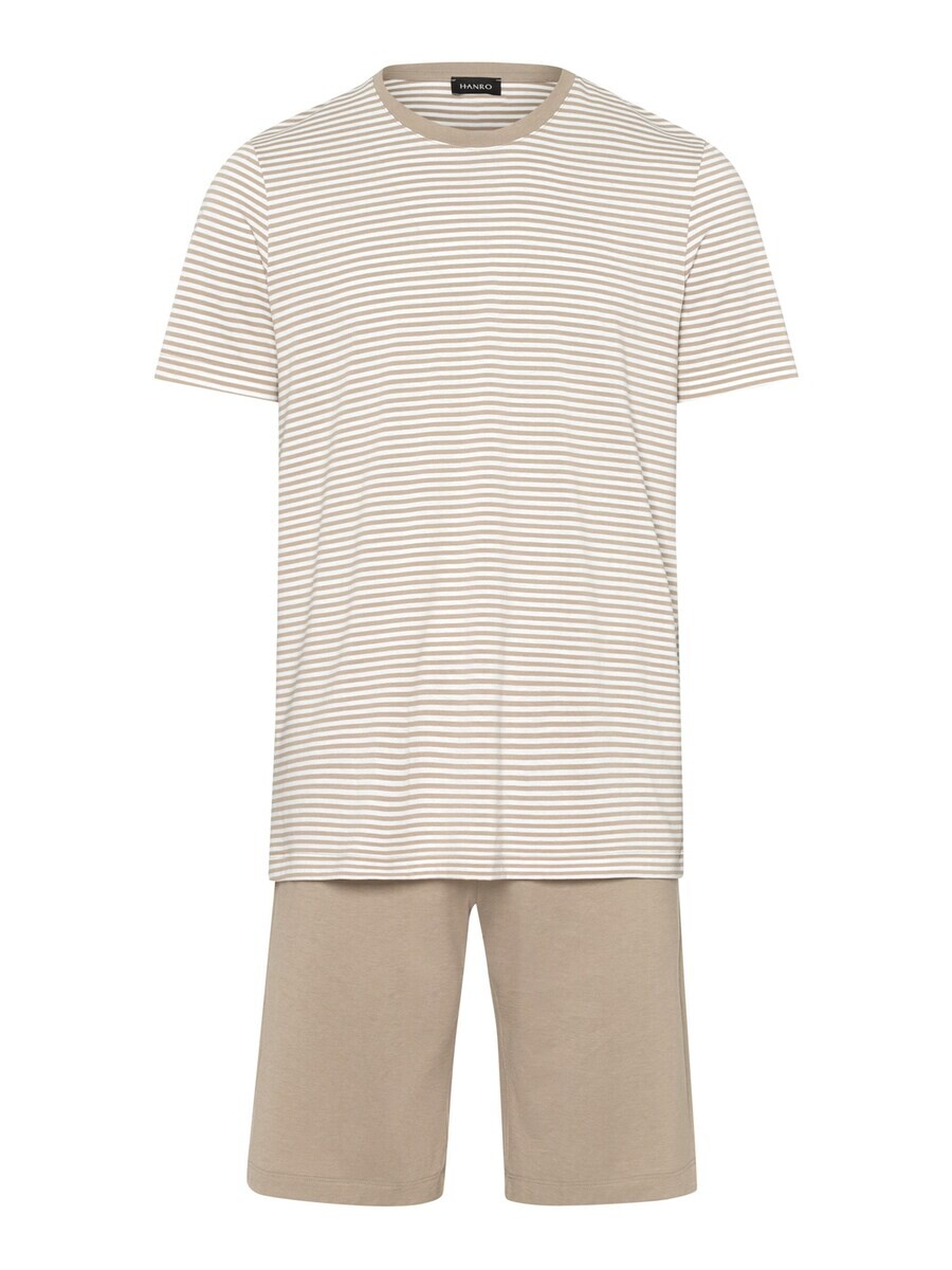 

Пижама Hanro Short Pajamas Night & Day, бежевый