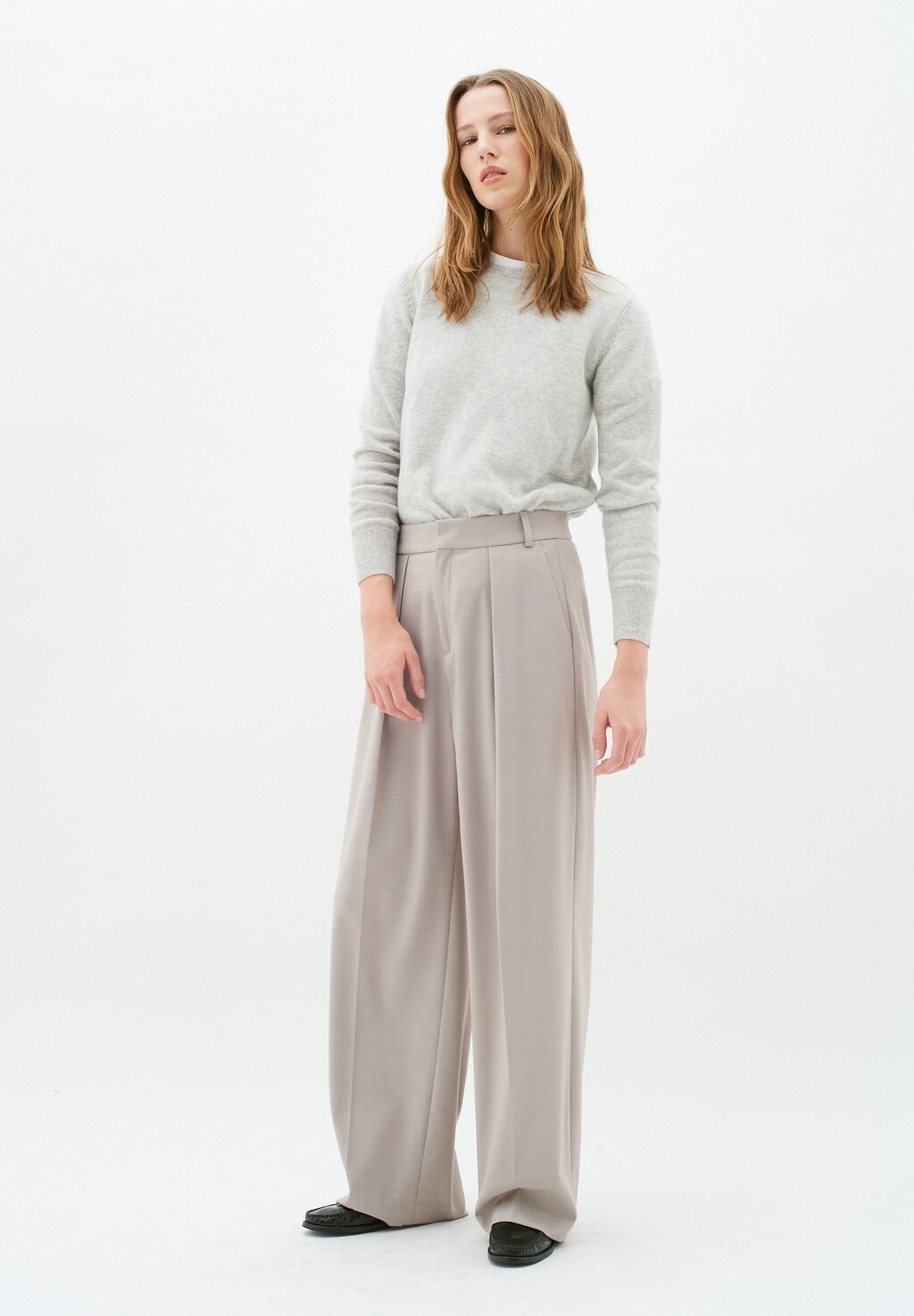 

Брюки ZAIIW WIDE InWear, цвет clay melange