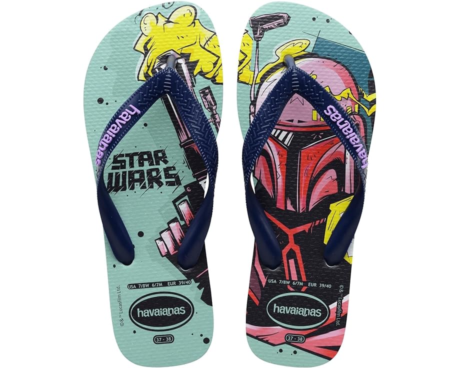 Сандалии Havaianas Star Wars Flip Flop Sandal, цвет Clay/Navy Blue
