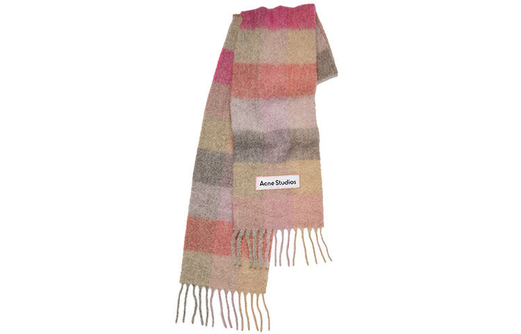 

Шарф унисекс Acne Studios, розовый