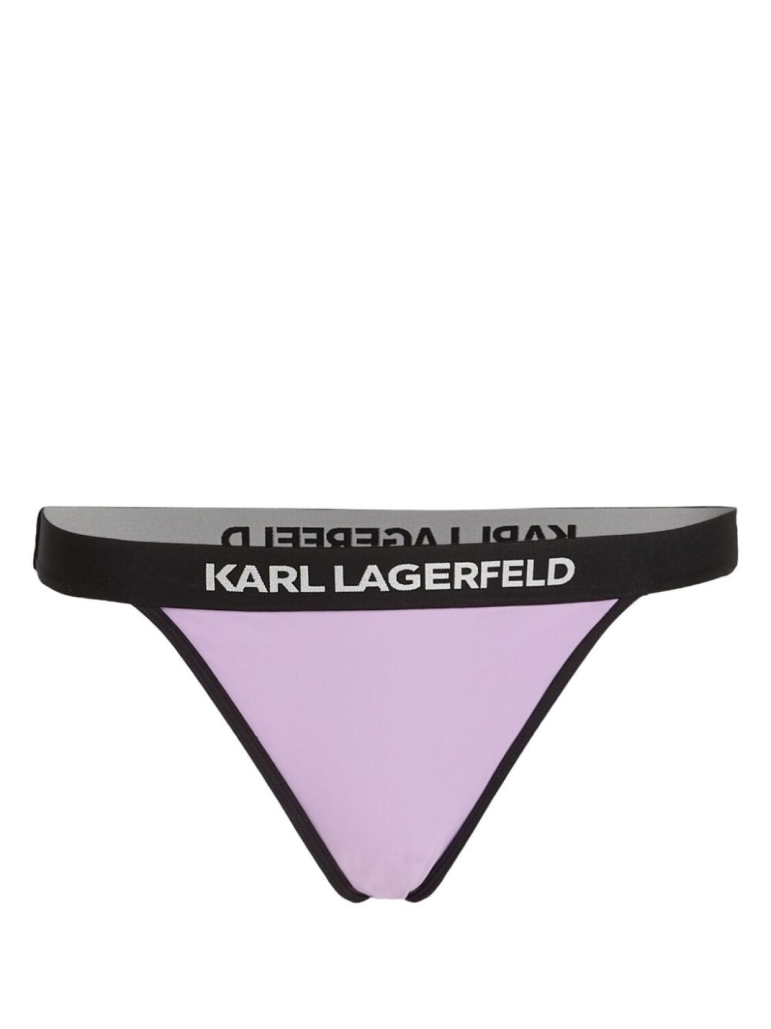 

Karl Lagerfeld плавки бикини с логотипом, фиолетовый