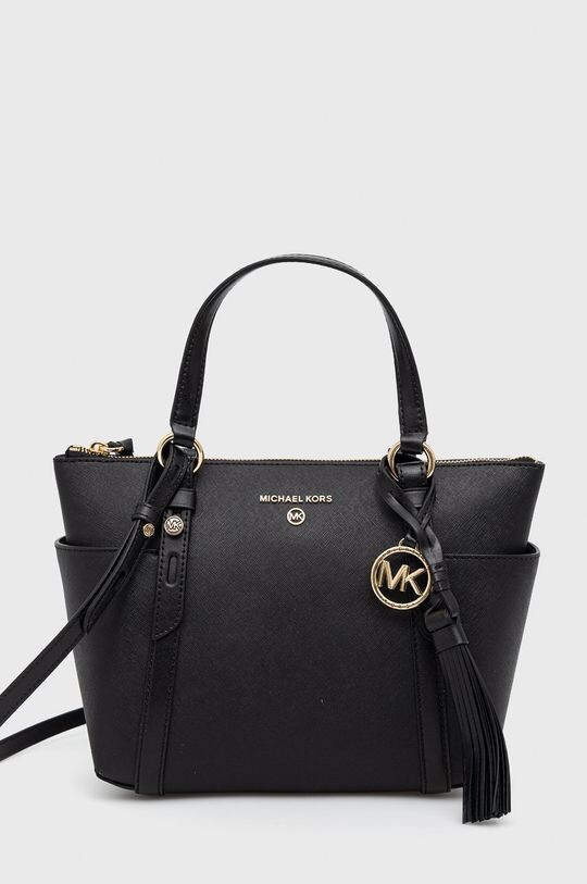 

Кожаная сумочка MICHAEL Michael Kors, черный