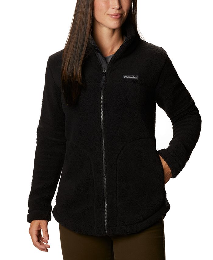 Женская флисовая куртка с молнией и полной молнией West Bend Columbia, цвет Black