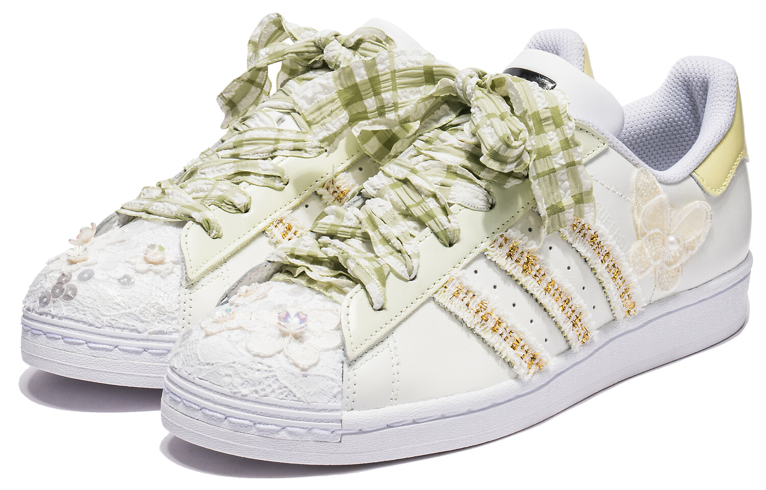 

Кроссовки adidas originals Superstar Series Skateboarding Shoes Women's Low-top Beige, цвет Off White