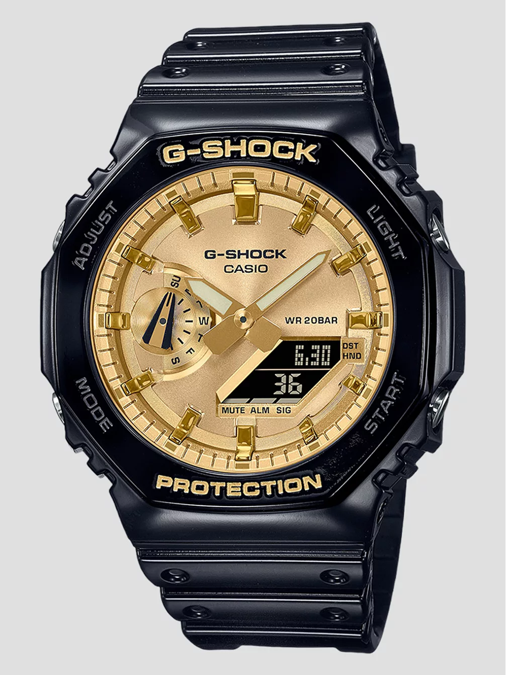 

Часы GA-2100GB-1A G-Shock, черный