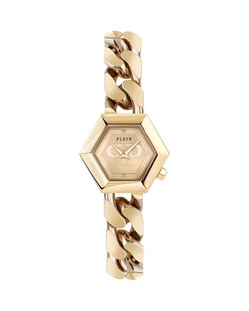 

Часы с шестигранной головкой, 28 мм PHILIPP PLEIN, цвет Gold