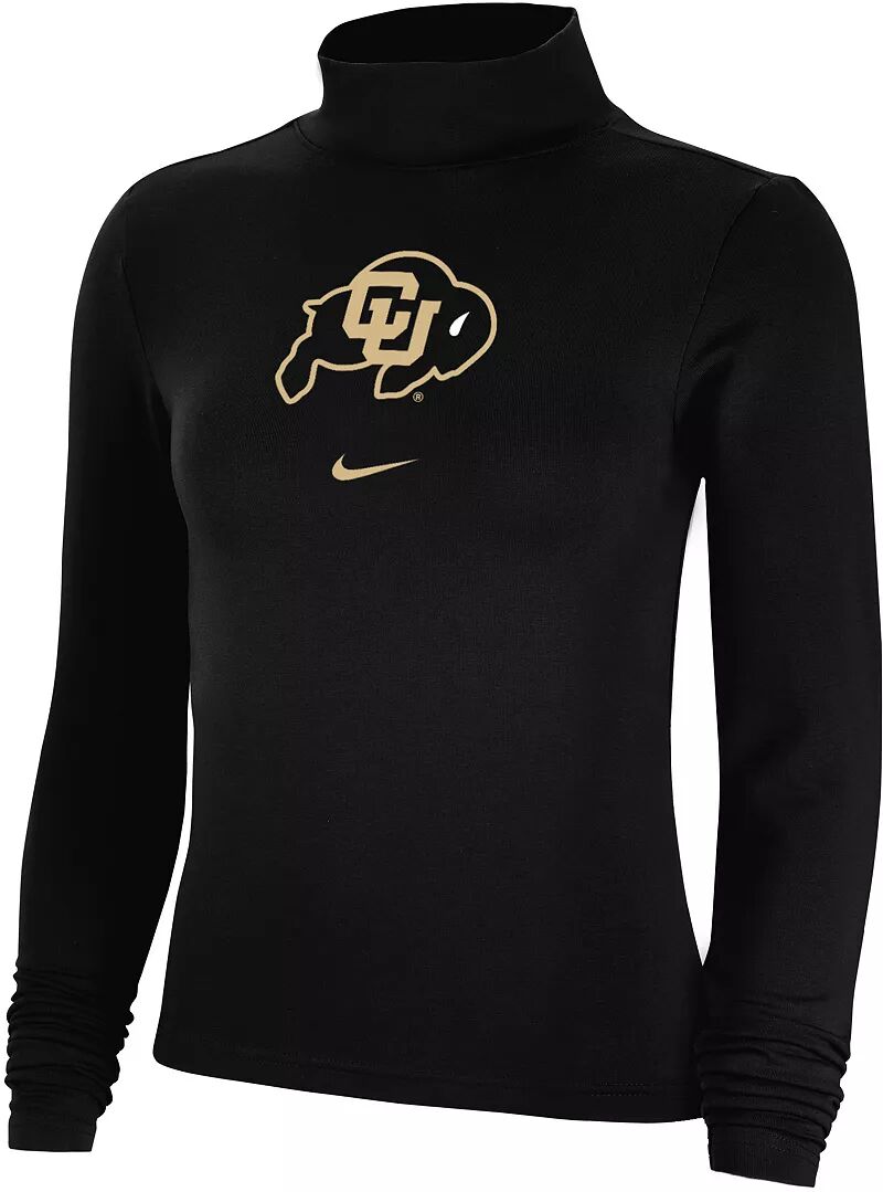 цена Черная мужская рубашка с длинным рукавом Nike Colorado Buffaloes Essential