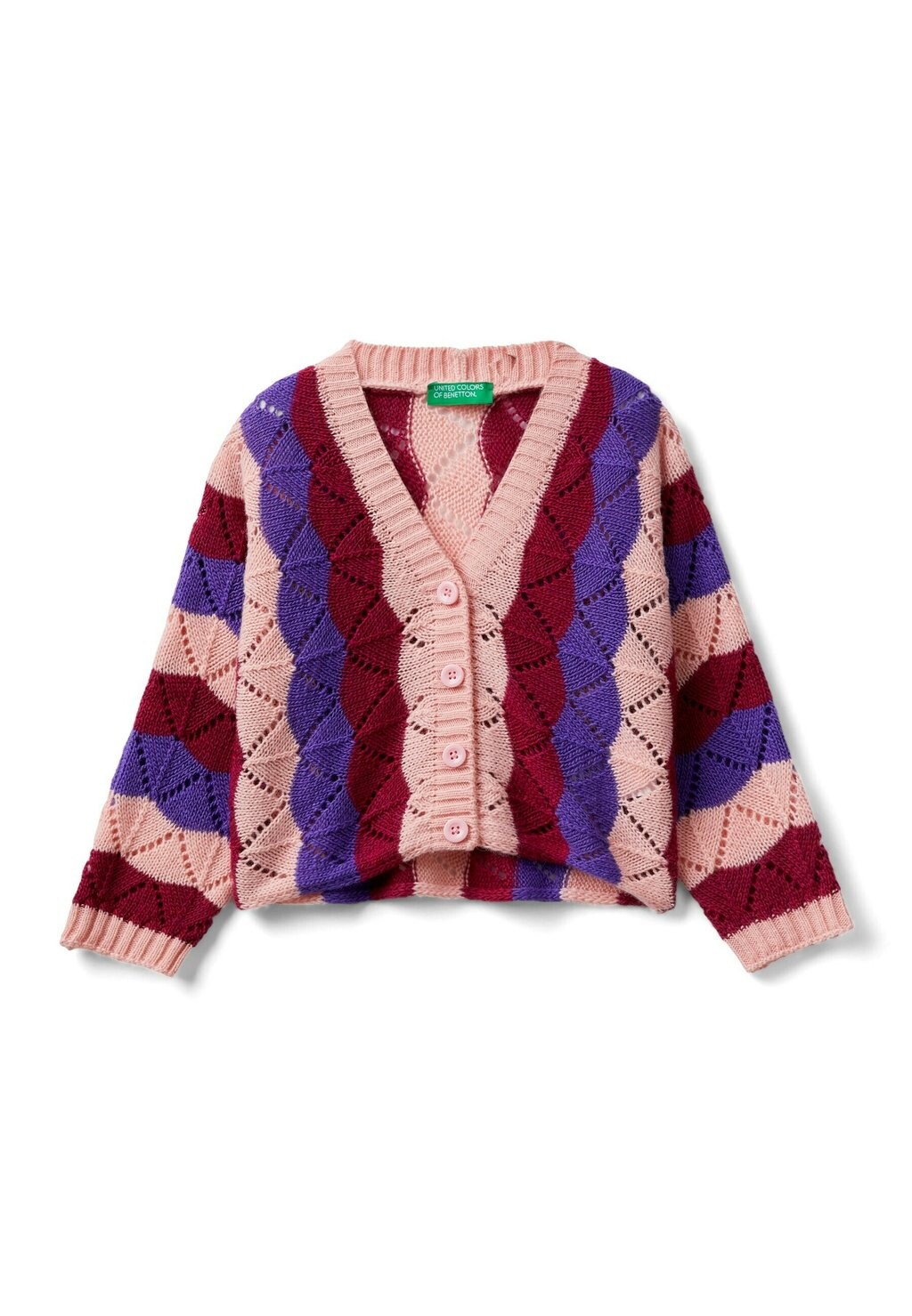 

Кардиган United Colors of Benetton, розовый