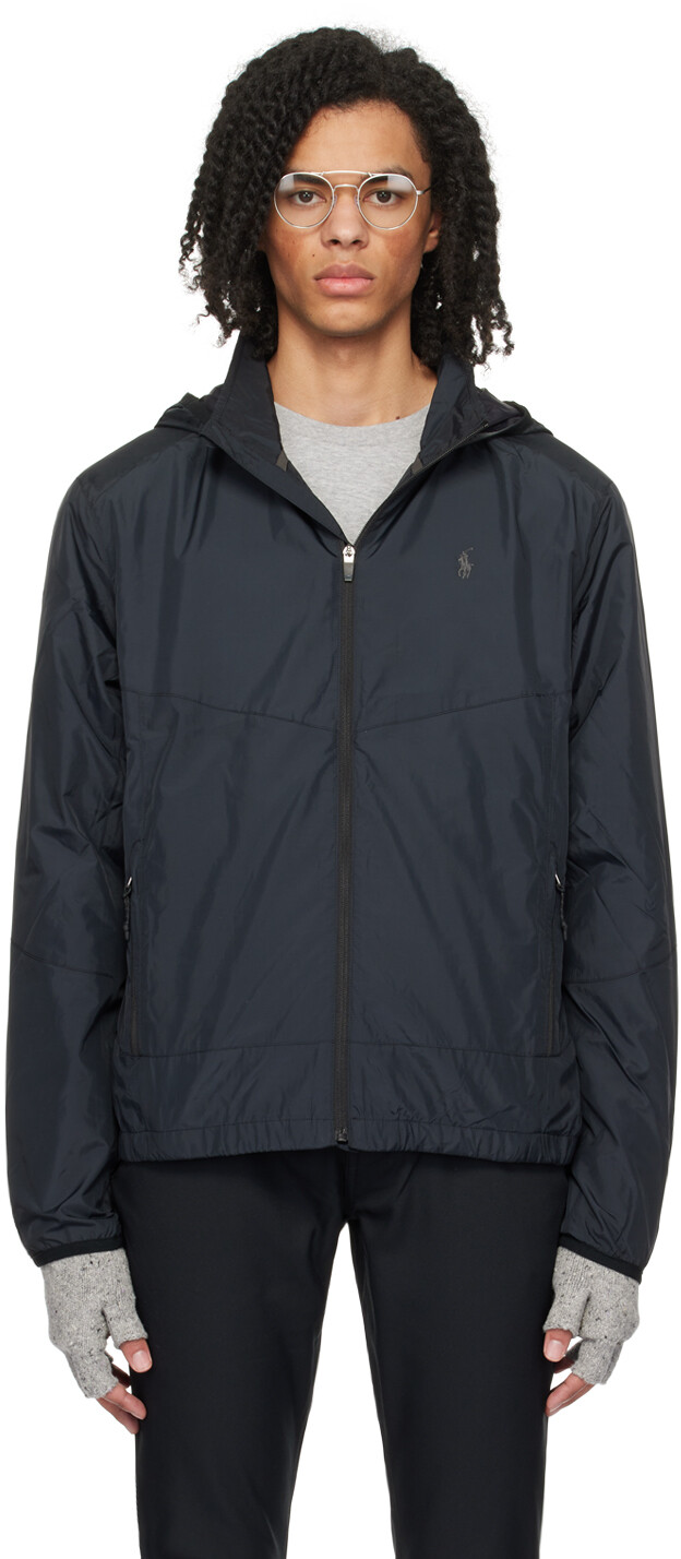 

Черная водоотталкивающая куртка Polo Ralph Lauren