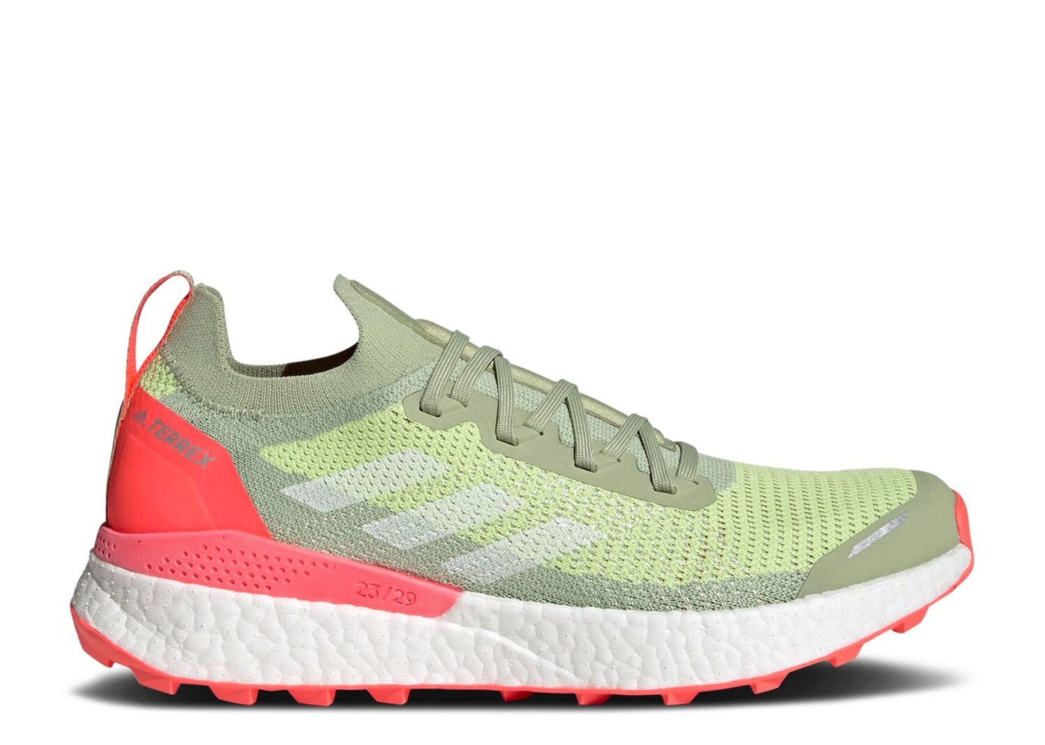 

Кроссовки adidas Terrex Two Ultra 'Pulse Lime', зеленый