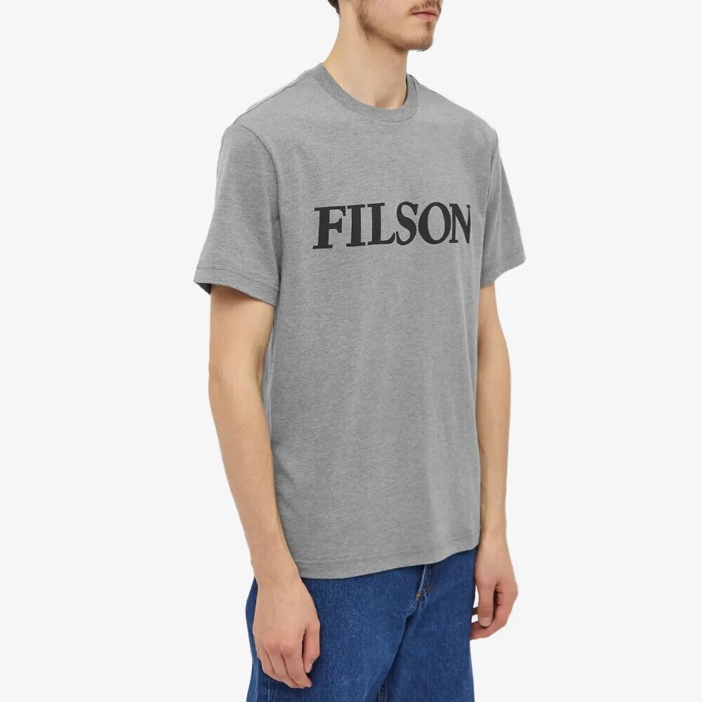 

Filson Футболка с логотипом Buckshot, серый