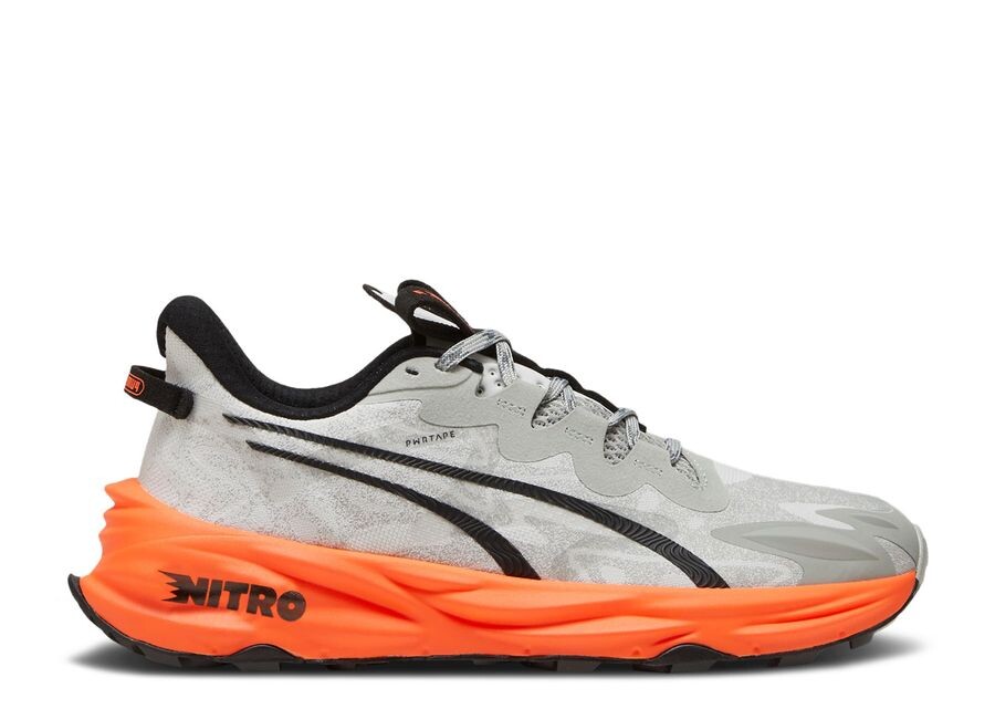 

Кроссовки Puma Fast Trac Nitro 3, цвет Seasons Smokey Grey Flame Flicker