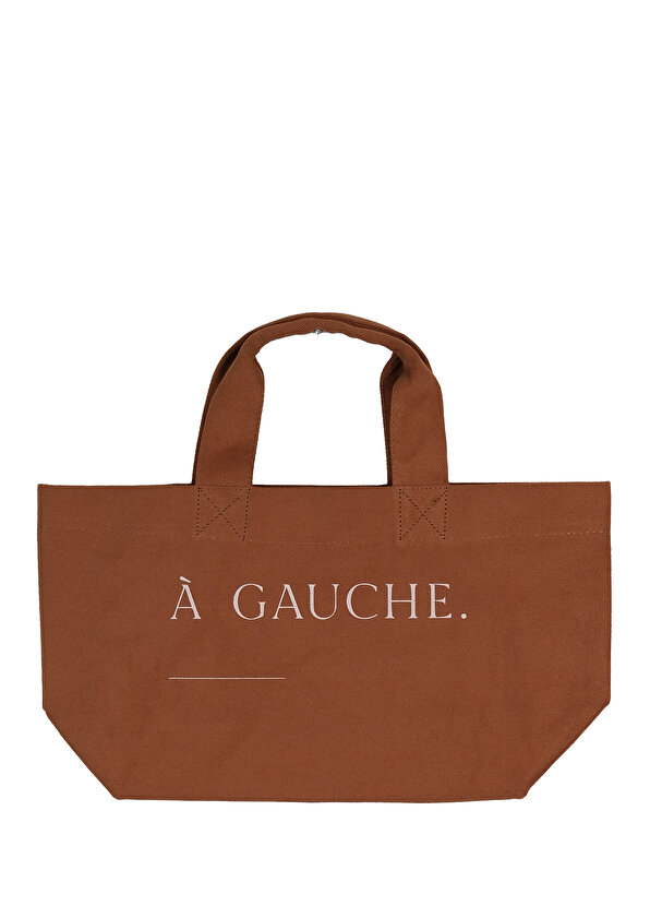 Женская сумка cafune среднего размера, коричневая с логотипом A Gauche