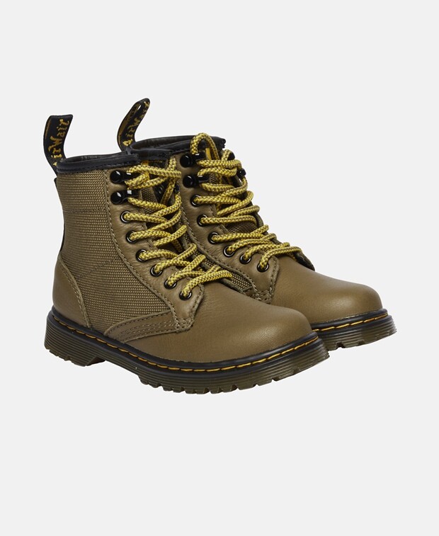 

Ботинки на шнуровке Dr. Martens, цвет Moss
