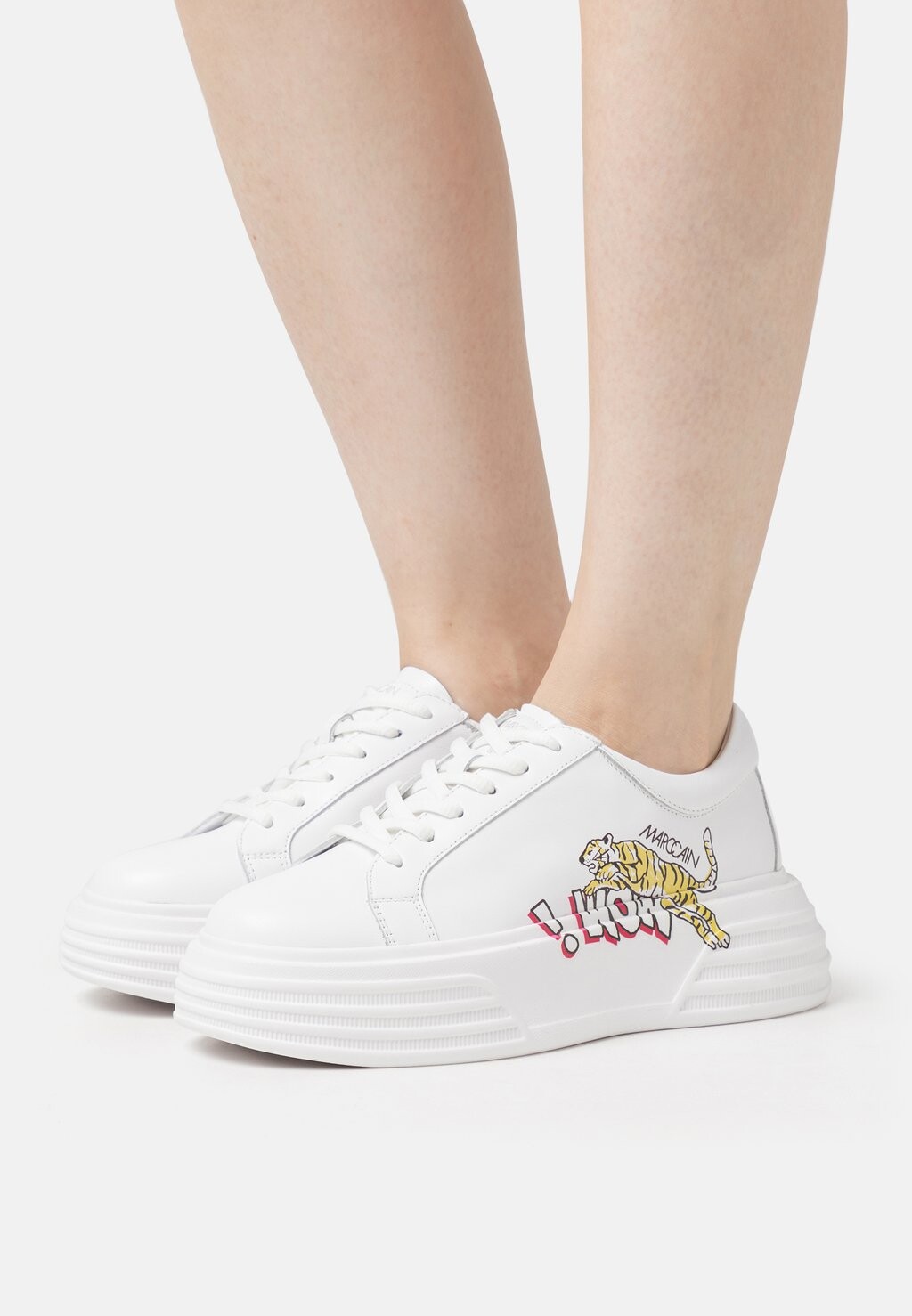 

Низкие кроссовки Marc Cain, белые