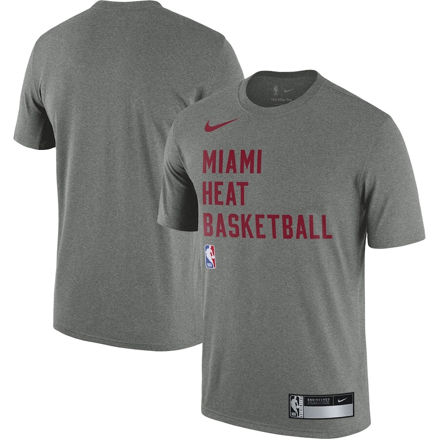 

Футболка с коротким рукавом Nike Miami Heat, серый