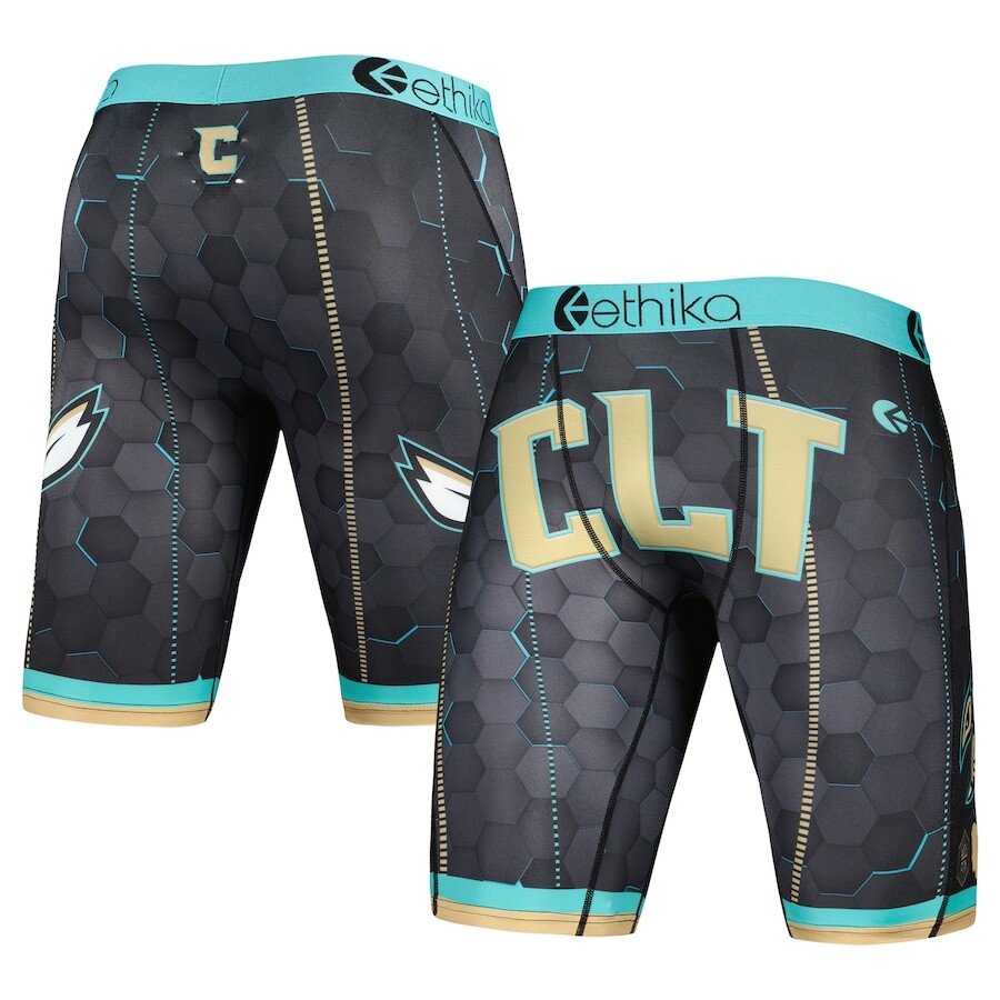 

Боксеры Ethika Charlotte Hornets, бирюзовый