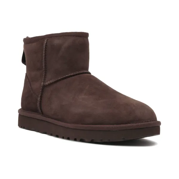 

Кожаные зимние ботинки Classic Mini II Ugg, коричневый