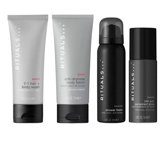 

Косметический набор, 4 шт. Rituals, Homme Samurai Men's Care
