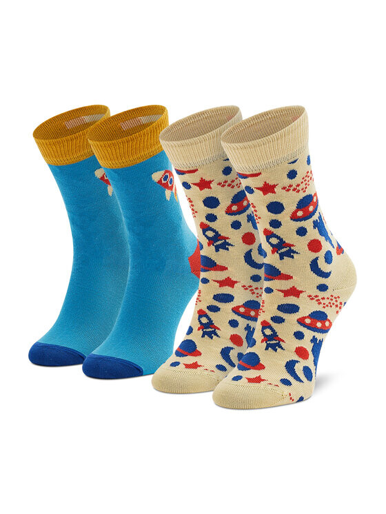 

Высокие детские носки Happy Socks, мультиколор