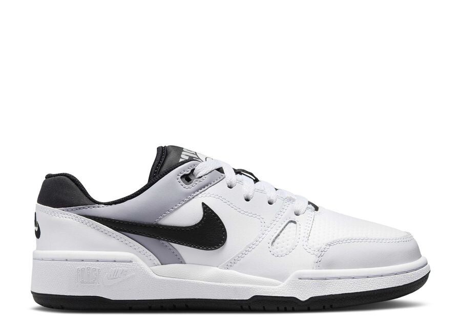 

Кроссовки Nike Full Force Low GS, белый/черный