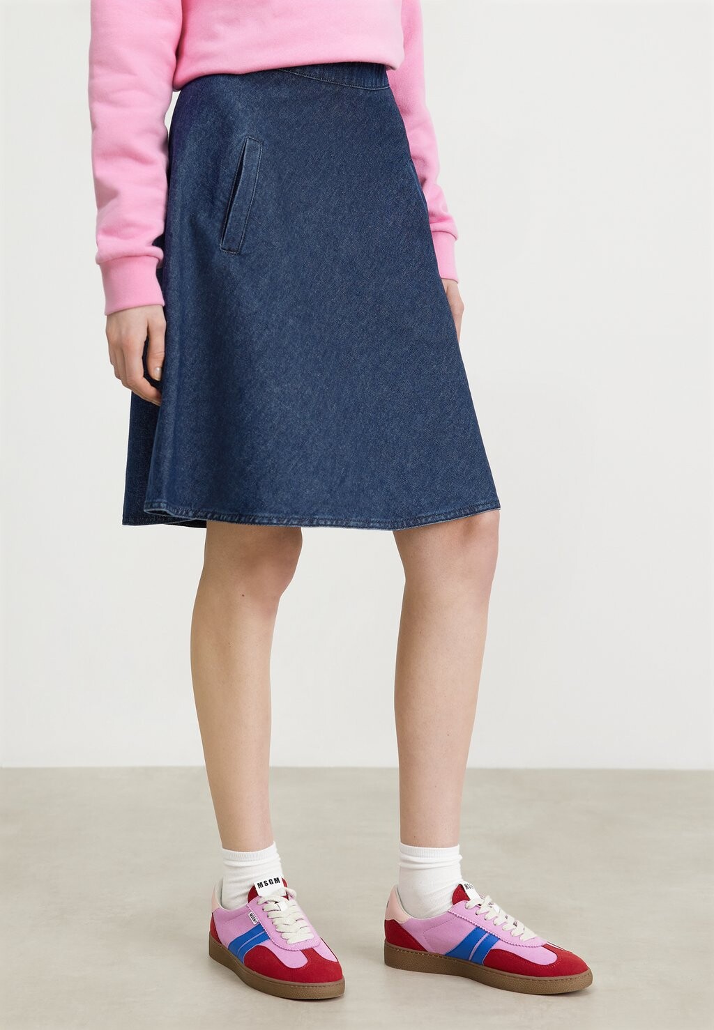 

Расклешенная юбка Mads Nørgaard HEAVY DENIM STELLY SKIRT, цвет vintage blue