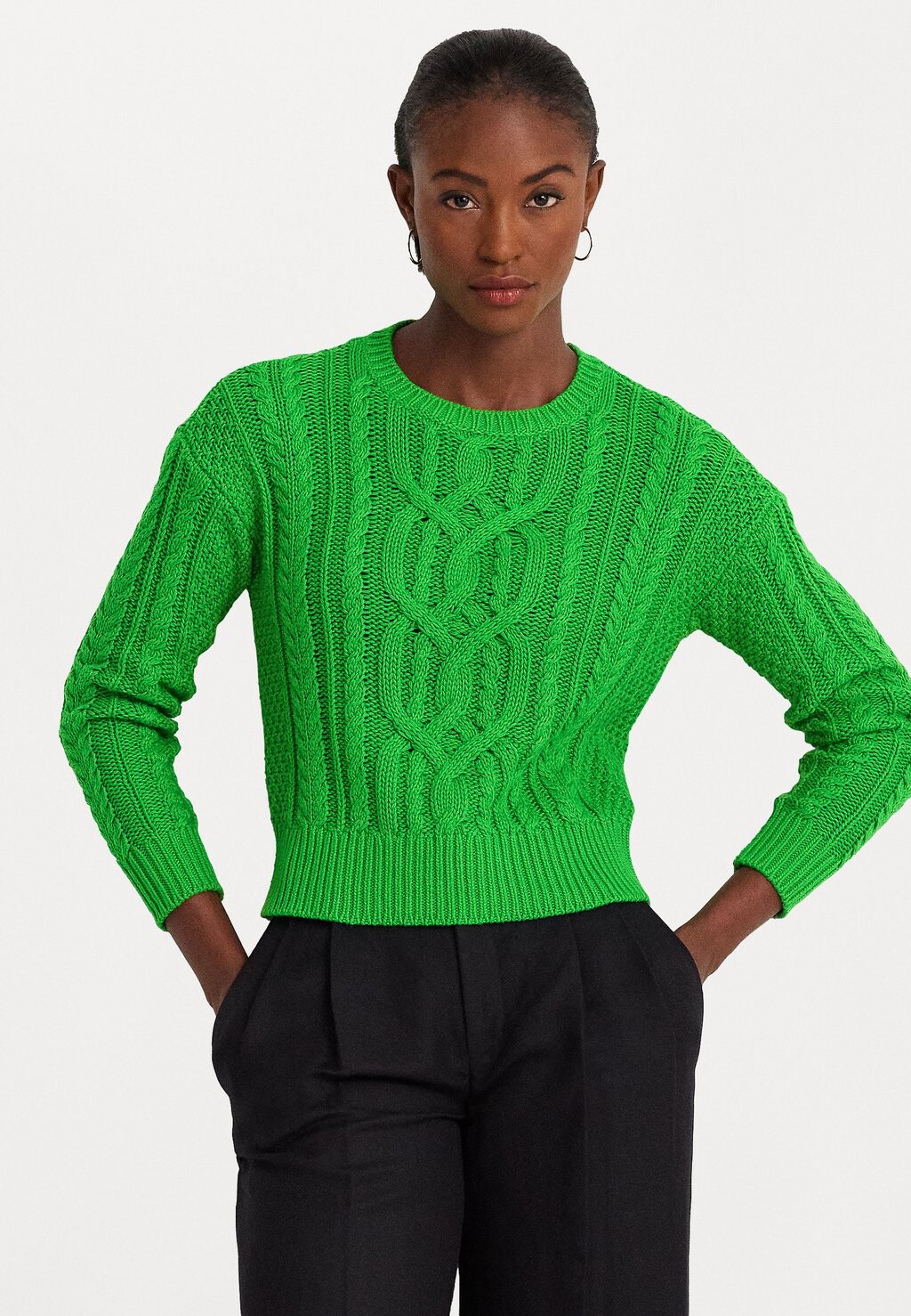 цена Свитшот Lauren Ralph Lauren ZELKANY LONG SLEEVE, цвет green topaz