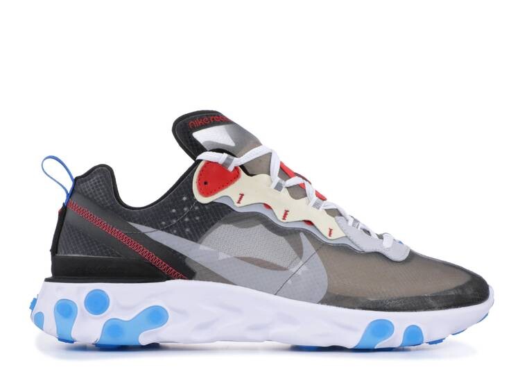

Кроссовки Nike REACT ELEMENT 87 'DARK GREY', серый