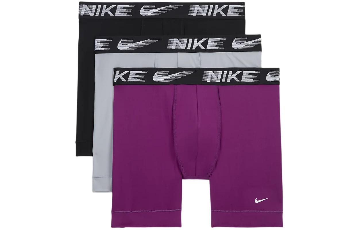 

Мужские трусы Nike, цвет 3 Pack (Tech Purple/Wolf Gray/Black/Wolf Gray)