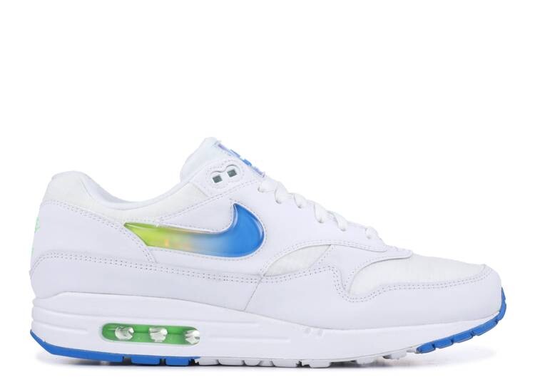 

Кроссовки Nike AIR MAX 1 SE 'JEWEL SWOOSH', белый, Белый;серый