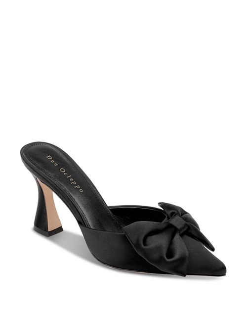 Женские мальдивские туфли-лодочки без шнуровки с острым носком Dee Ocleppo, цвет Black фото