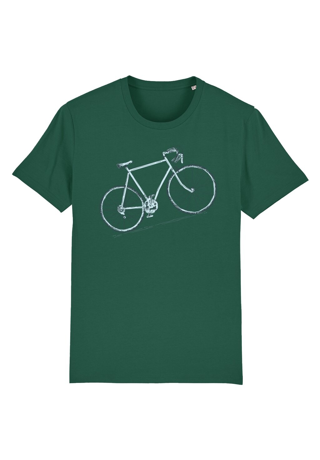 

Футболка с принтом PENCIL BIKE Watapparel, цвет bottle green