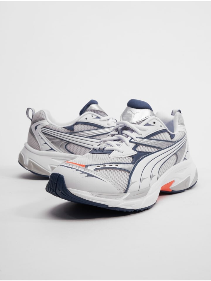 

Кроссовки на шнуровке Puma, цвет feather gray/inky blue