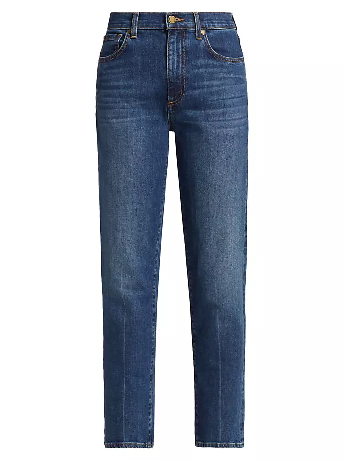 

Джинсы Brylie со складками спереди Ramy Brook, цвет creased medium wash