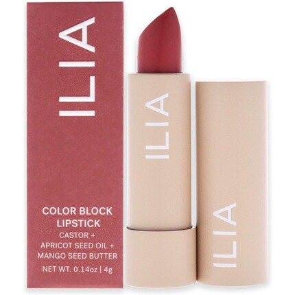

ILIA Beauty Color Block Ударопрочная губная помада Cinnabar 0,14 унции