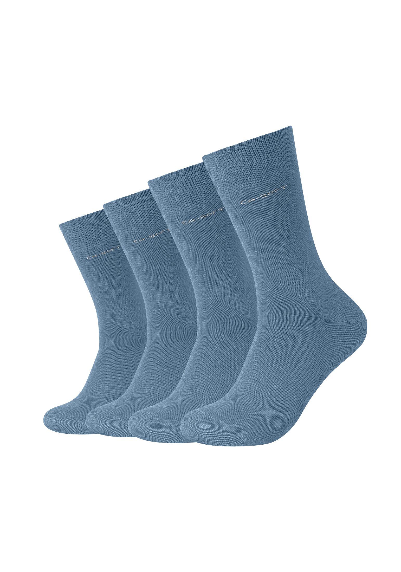 

Носки camano verstärktem Fersen und Zehenbereich 4 шт ca soft, цвет captain's blue