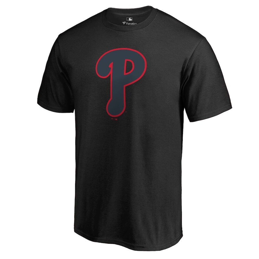 

Футболка с коротким рукавом Fanatics Branded Philadelphia Phillies, черный