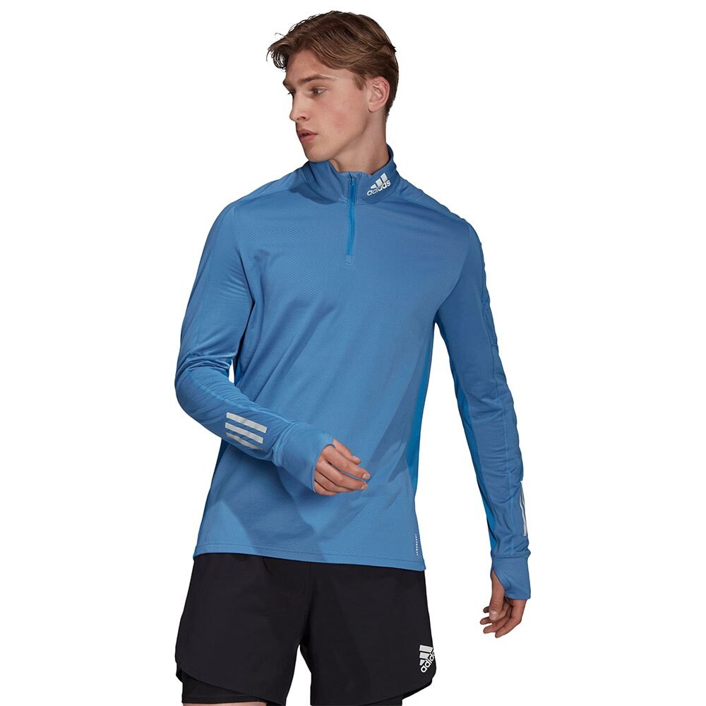 

Толстовка adidas Warm Half Zip, синий