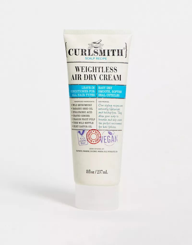 Curlsmith Weightless Air Dry Creme - Крем для волос, сухой на воздухе, 8 унций curlsmith weightless air dry cream 8 жидких унций 237 мл
