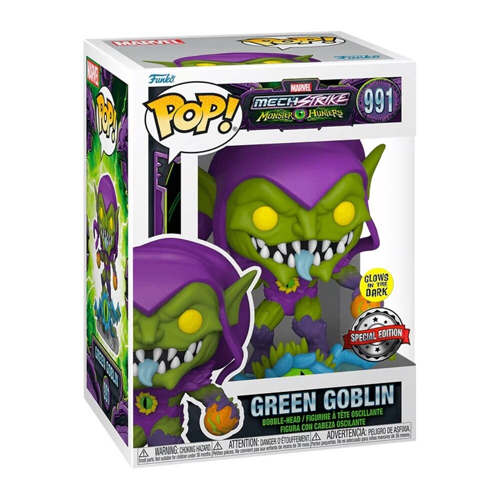 

Funko POP! Marvel Mechstrike Зеленый Гоблин 991 Сияние