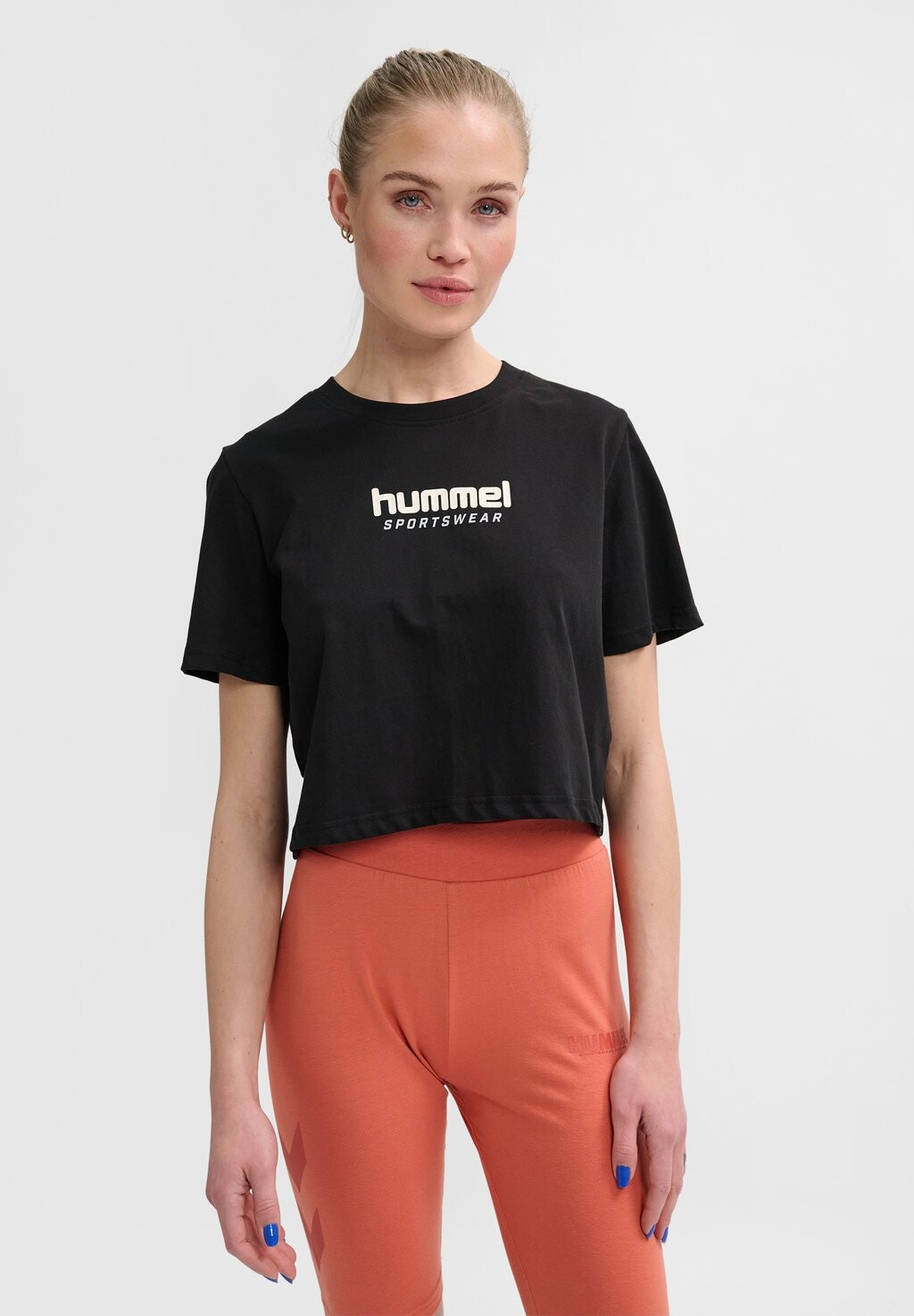 

Футболка с принтом LGC MALU CROPPED Hummel, цвет black
