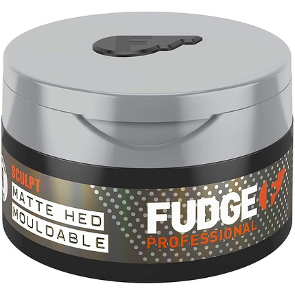 Профессиональный крем-глина для волос Matte Hed Mouldable, 75 г - для мужчин, Fudge