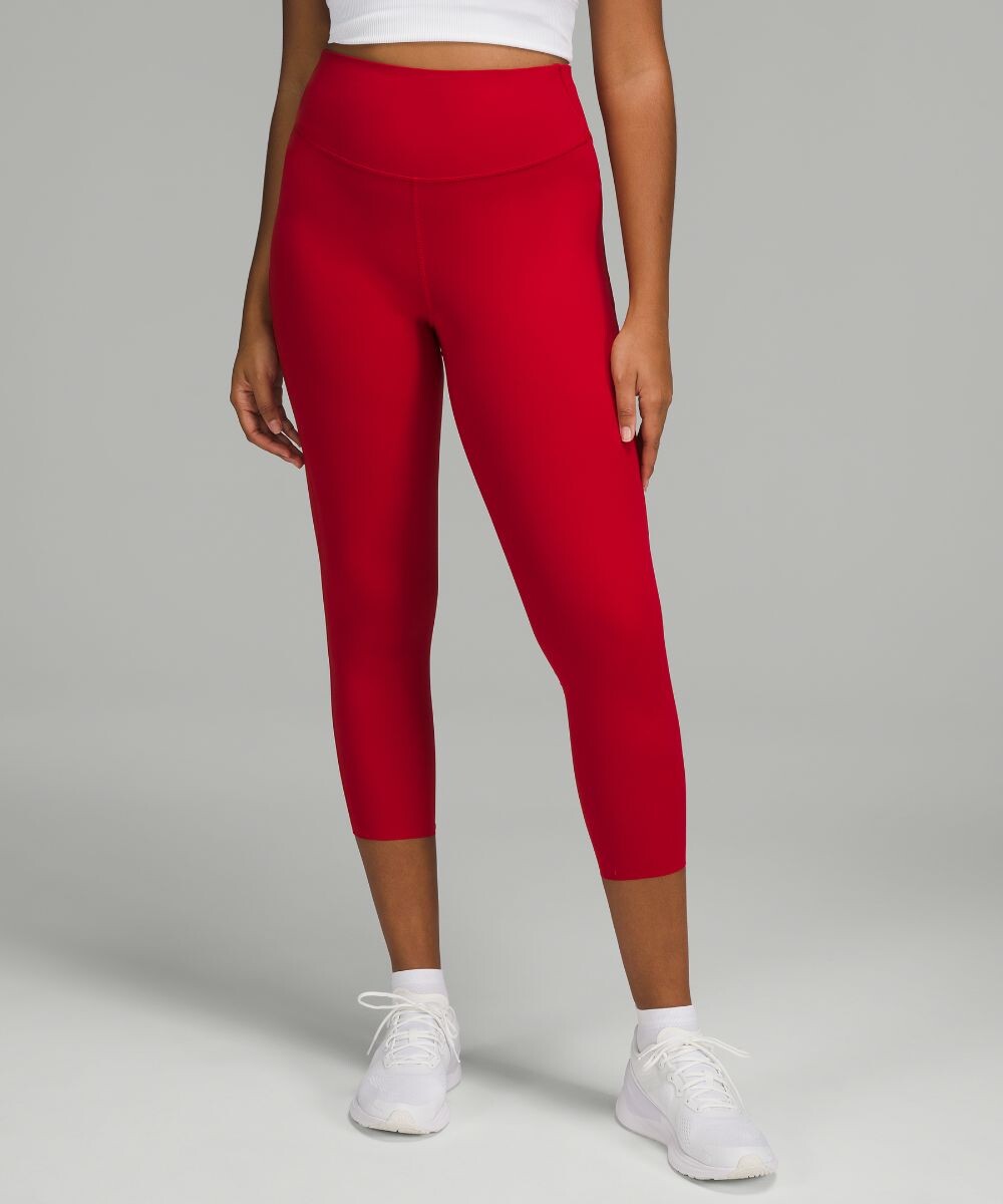 

Леггинсы Base Pace с высокой посадкой Lululemon, красный