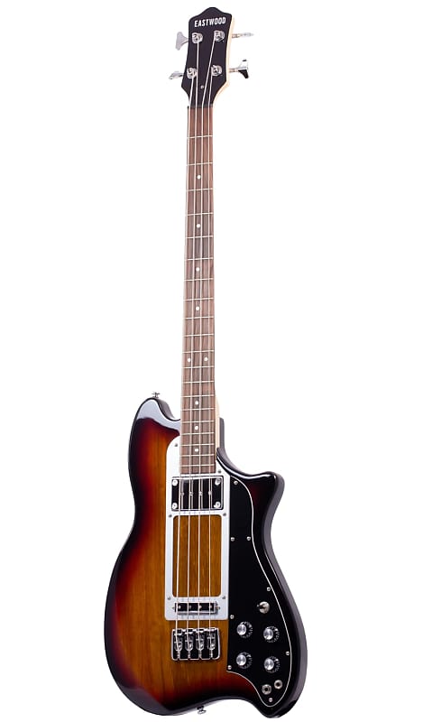 Басс гитара Eastwood Magnum Mahogany Body Bolt-On Maple Neck 4-String Electric Bass Guitar magnum magnum