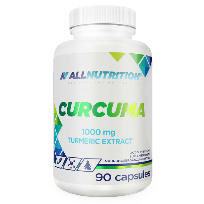 Витамины и минералы Allnutrition Adapto Curcuma, 90 шт