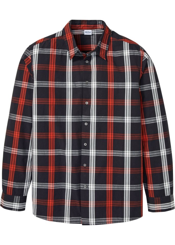 

Рубашка с длинным рукавом John Baner Jeanswear, черный