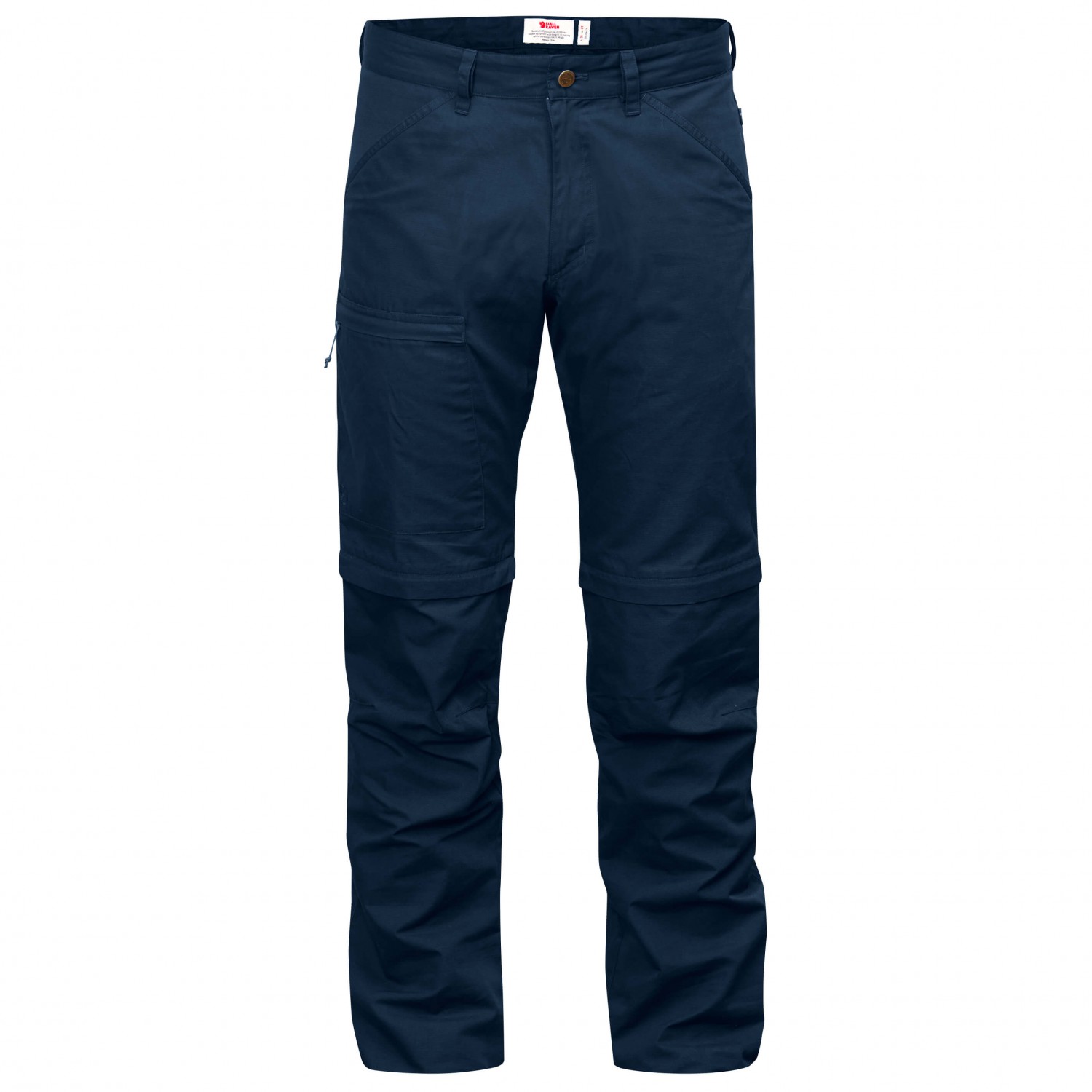 Трекинговые брюки Fjällräven High Coast Trousers Zip Off, темно синий
