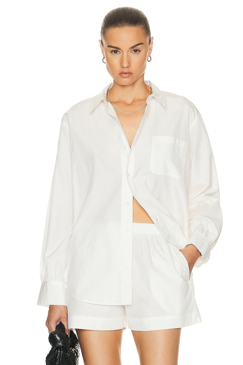 

Топ Heavy Manners Poplin Button Down, белый